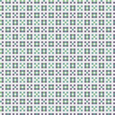 Üretken hesaplama dokusuna sahip soyut geometrik desen