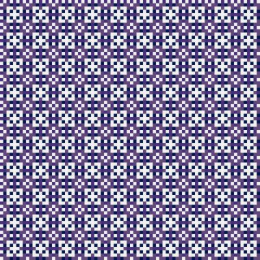 Soyut çapraz desenli üretken hesaplama sanatı çizimi