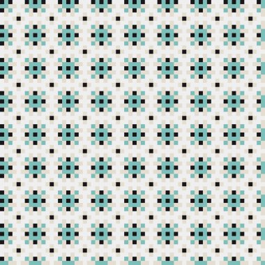 Soyut çapraz desen, üretken hesaplama vektörü illüstrasyonu