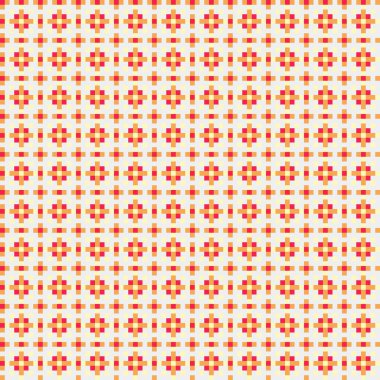 Soyut çapraz desenli üretken hesaplama sanatı çizimi