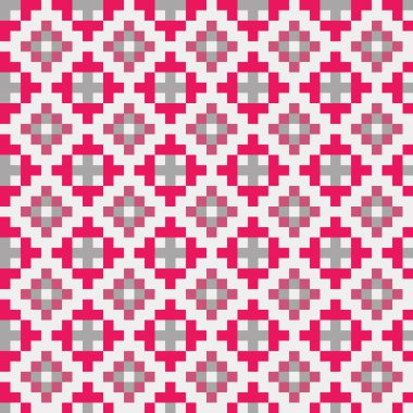 Soyut çapraz desenli üretken hesaplama sanatı çizimi