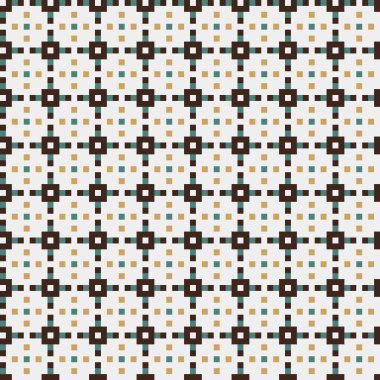 Soyut çapraz desenli üretken hesaplama sanatı çizimi