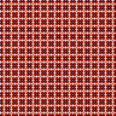 Soyut çapraz desenli üretken hesaplama sanatı çizimi