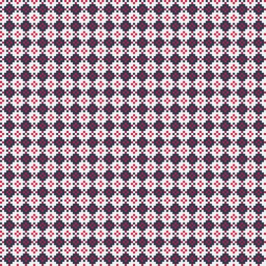 Soyut çapraz desenli üretken hesaplama sanatı çizimi