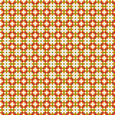 Soyut çapraz desenli üretken hesaplama sanatı çizimi