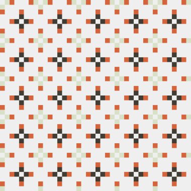 Soyut çapraz desenli üretken hesaplama sanatı çizimi 