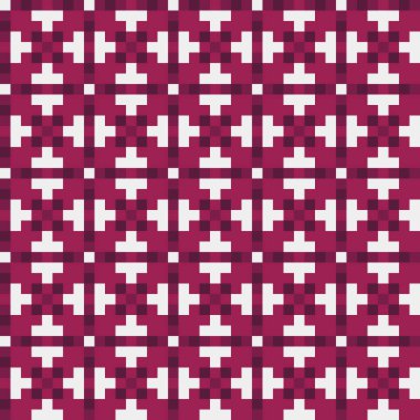 Soyut çapraz desenli üretken hesaplama sanatı çizimi