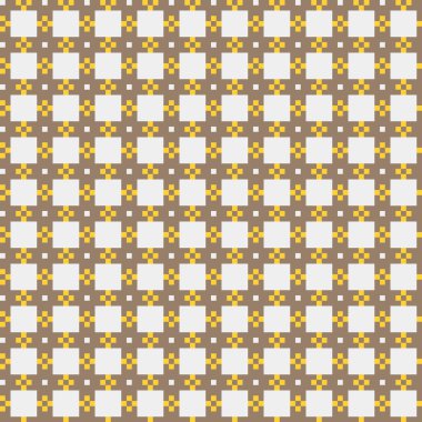 Soyut çapraz desenli üretken hesaplama sanatı çizimi