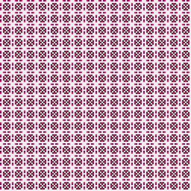 Soyut çapraz desen, üretken hesaplama vektörü illüstrasyonu