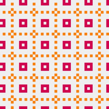 Soyut çapraz desenli üretken hesaplama sanatı çizimi