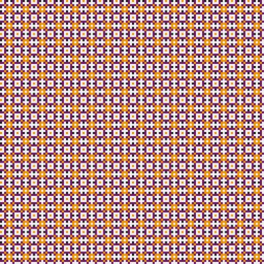 Soyut çapraz desenli üretken hesaplama sanatı çizimi 