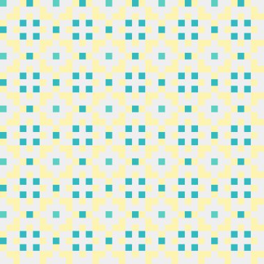 Üretken hesaplama dokusuna sahip soyut geometrik desen