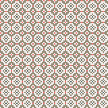 Soyut çapraz desenli üretken hesaplama sanatı çizimi