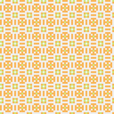 Soyut çapraz desenli üretken hesaplama sanatı çizimi