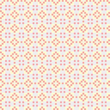 Soyut çapraz desenli üretken hesaplama sanatı çizimi