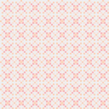 Soyut çapraz desenli üretken hesaplama sanatı çizimi