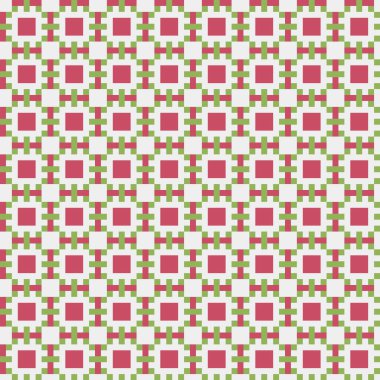 Soyut çapraz desen, üretken hesaplama vektörü illüstrasyonu