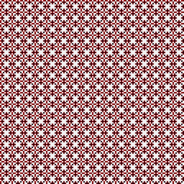 Illustration Vectorielle Motif Sans Couture Croix Abstraite — Image vectorielle