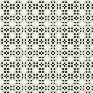 Soyut çapraz desenli üretken hesaplama sanatı çizimi