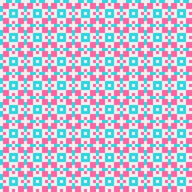 Soyut çapraz desenli üretken hesaplama sanatı çizimi