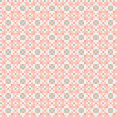 Soyut çapraz desenli üretken hesaplama sanatı çizimi