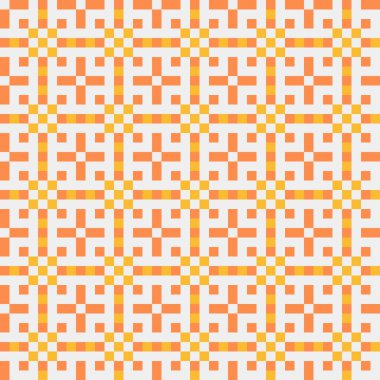 Soyut Çapraz Kusursuz Desensiz Desen vektör çizimi  