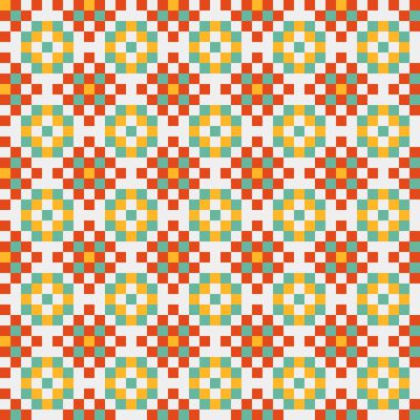 Soyut çapraz desenli üretken hesaplama sanatı çizimi 