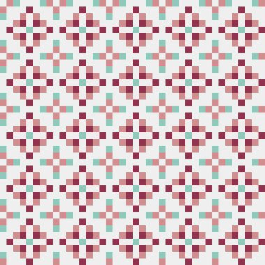 Soyut çapraz desenli üretken hesaplama sanatı çizimi