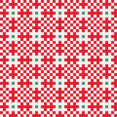 Soyut çapraz desen, üretken hesaplama sanatı illüstrasyonu  