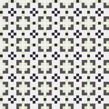 Soyut çapraz desen, üretken hesaplama vektörü illüstrasyonu