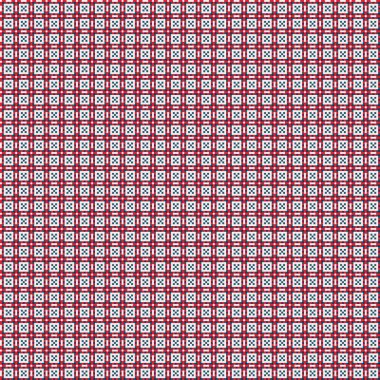 Soyut çapraz desenli üretken hesaplama sanatı çizimi