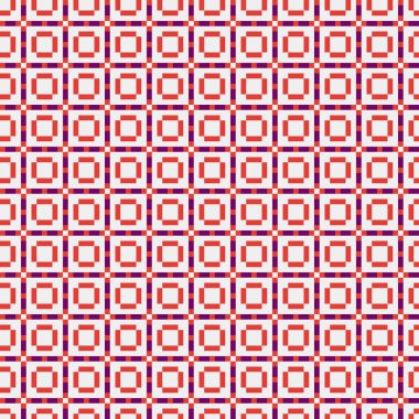 Soyut çapraz desenli üretken hesaplama sanatı çizimi