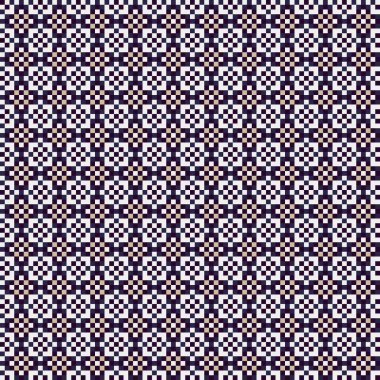 Soyut çapraz desenli üretken hesaplama sanatı çizimi