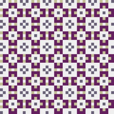 Soyut Çapraz Kusursuz Desensiz Desen vektör çizimi  