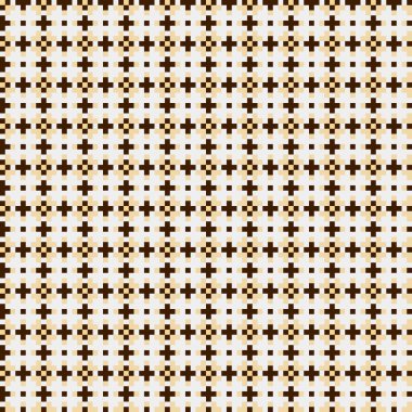 Soyut çapraz desenli üretken hesaplama sanatı çizimi