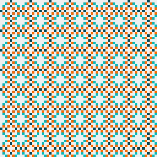 Soyut çapraz desenli üretken hesaplama sanatı çizimi