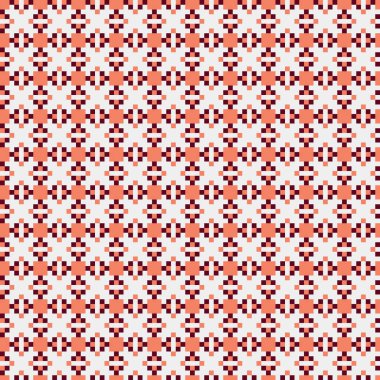 Soyut çapraz desen, üretken hesaplama sanatı illüstrasyonu  