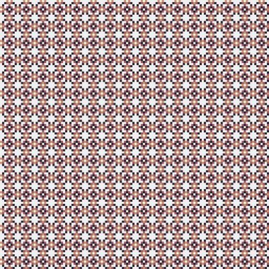 Soyut çapraz desenli üretken hesaplama sanatı çizimi