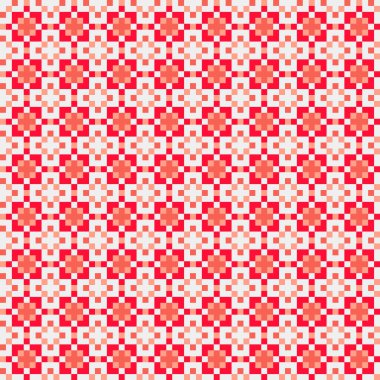 Soyut çapraz desenli üretken hesaplama sanatı çizimi