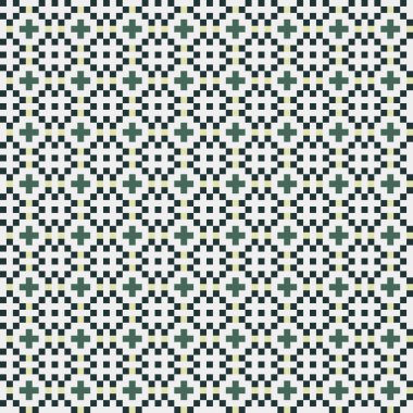 Soyut Çapraz Kusursuz Desensiz Desen vektör çizimi  