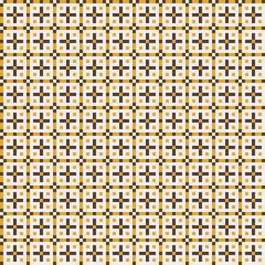 Soyut çapraz desenli üretken hesaplama sanatı çizimi