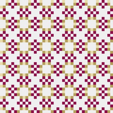 Soyut çapraz desenli üretken hesaplama sanatı çizimi