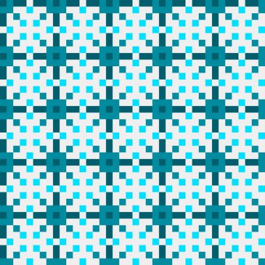 Soyut çapraz desen, üretken hesaplama vektörü illüstrasyonu