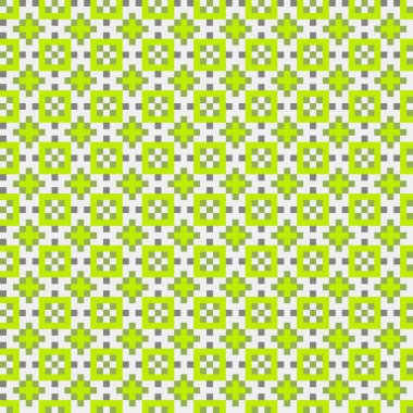 Soyut çapraz desenli üretken hesaplama sanatı çizimi