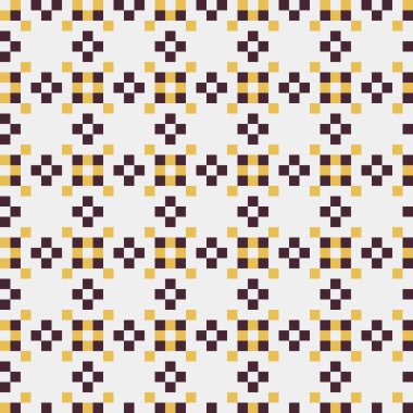 Soyut çapraz desen, üretken hesaplama vektörü illüstrasyonu