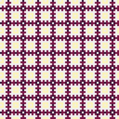 Soyut Çapraz Kusursuz Desensiz Desen vektör çizimi  