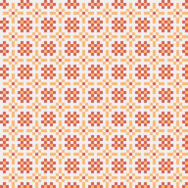 Üretken hesaplama dokusuna sahip soyut geometrik desen