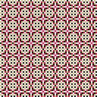 Soyut Çapraz Kusursuz Desensiz Desen vektör çizimi  