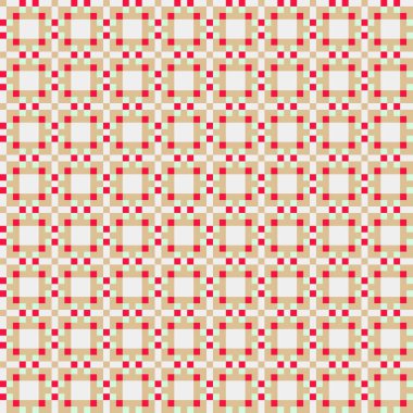 Soyut çapraz desen, üretken hesaplama vektörü illüstrasyonu