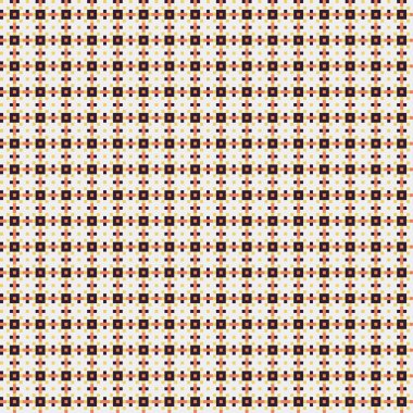 Soyut çapraz desen, üretken hesaplama vektörü illüstrasyonu